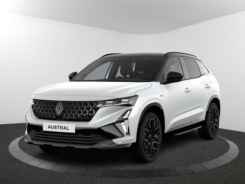 Twotone blanc nacré satin / noir étoilé (wit mica) Nieuw 2025 Renault Austral Iconic Esprit Alpine SUV | € 48.290 (Eerlijke prijs) - Afbeelding 1/3