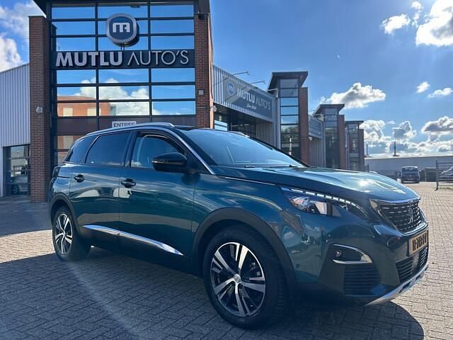Groen Gebruikt 2017 Peugeot 5008 Allure MPV | € 12.490 (Super prijs) - Afbeelding 1/4