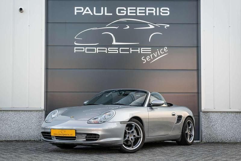 Zilver, metallic lak Gebruikt 2004 Porsche Boxster Edition Cabriolet | € 38.986 - Afbeelding 1/4