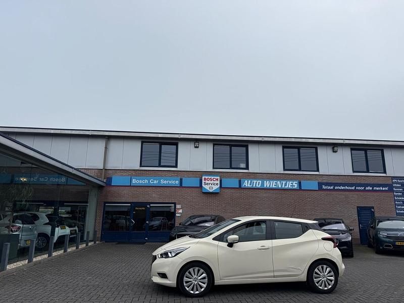 Wit Gebruikt 2020 Nissan Micra Acenta Hatchback | € 8.950 (Super prijs) - Afbeelding 1/4