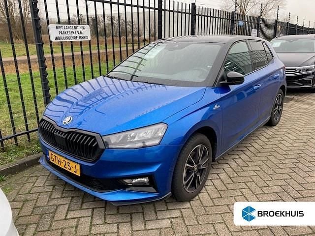 Blauw Gebruikt 2024 Skoda Fabia Monte Carlo Hatchback | € 24.695 (Eerlijke prijs) - Afbeelding 1/1