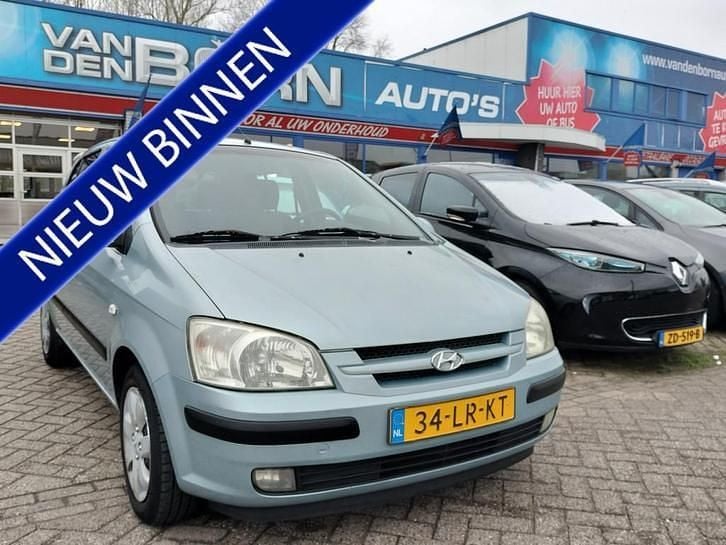 Blauw (metallic) Occasion 2003 Hyundai Getz GLS Hatchback | € 1.500 (Eerlijke prijs) - Afbeelding 1/4