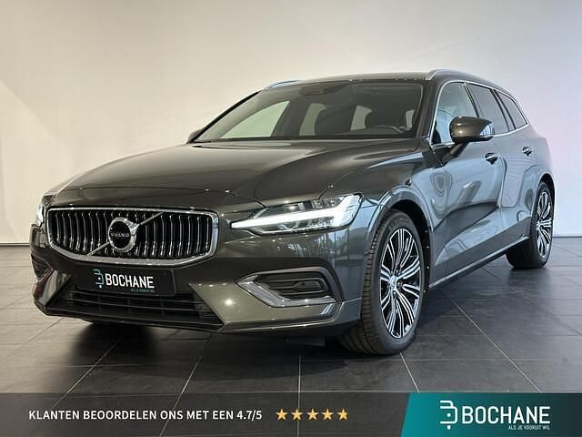 724 pine grey metallic (grijs metallic) Gebruikt 2021 Volvo V60 Inscription Stationwagen | € 32.250 (Duur) - Afbeelding 1/4