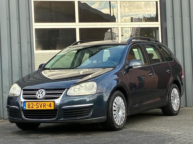 Blauw Gebruikt 2009 VW Golf VI Trendline Stationwagen | € 2.999 (Super prijs) - Afbeelding 1/4
