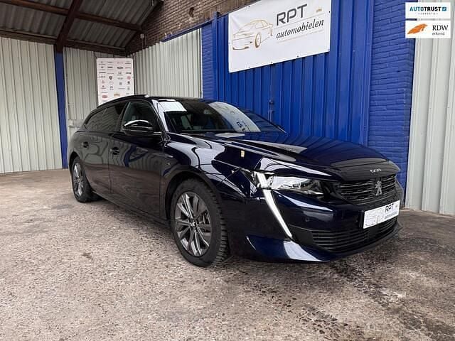 Blauw (metallic) Gebruikt 2023 Peugeot 508 Allure Stationwagen | € 24.950 (Super prijs) - Afbeelding 1/4