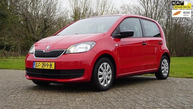 Rood Occasion 2018 Skoda Citigo Active Hatchback | € 6.750 (Goede deal) - Afbeelding 1/4