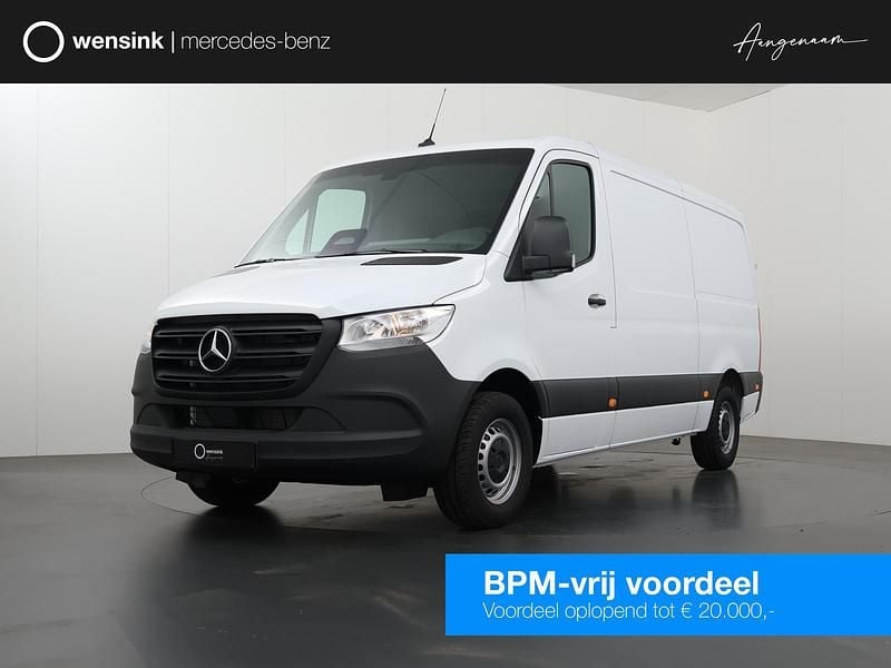 Wit Nieuw 2024 Mercedes Sprinter Van | € 48.950 - Afbeelding 1/4