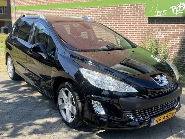 Occasion Peugeot 308 SW 120 PK (88 kW) 2009 Zwart Stationwagen