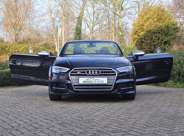 Occasion Audi S3 Cabriolet 310 PK (228 kW) 2018 Zwart Cabriolet