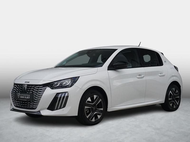 Wit Gebruikt 2024 Peugeot e-208 Avantage Hatchback | € 21.989 (Eerlijke prijs) - Afbeelding 1/1