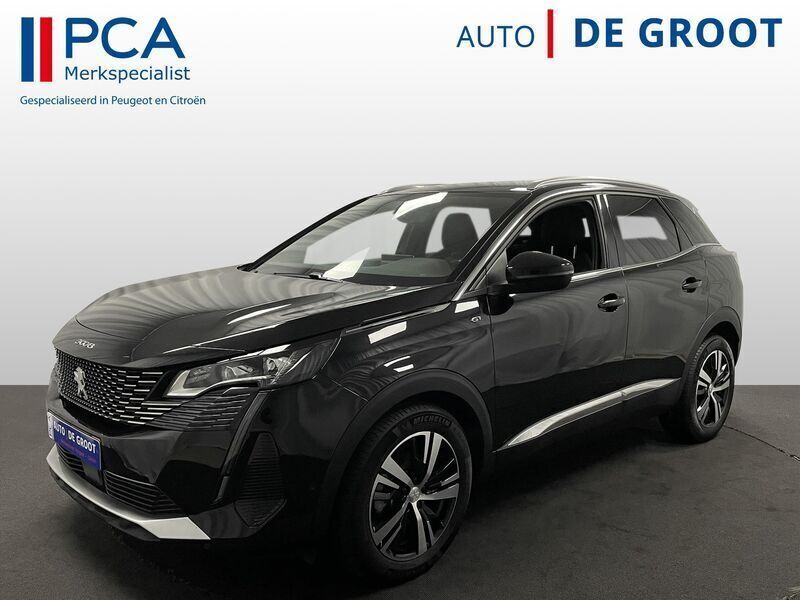 Zwart Gebruikt 2023 Peugeot 3008 GTi SUV | € 26.850 (Eerlijke prijs) - Afbeelding 1/4