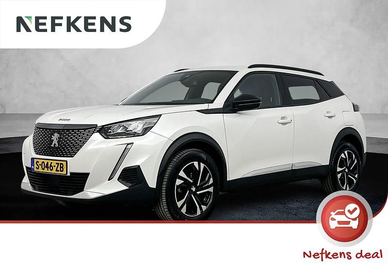 Wit Occasion 2023 Peugeot 2008 Allure SUV | € 22.325 (Eerlijke prijs) - Afbeelding 1/4