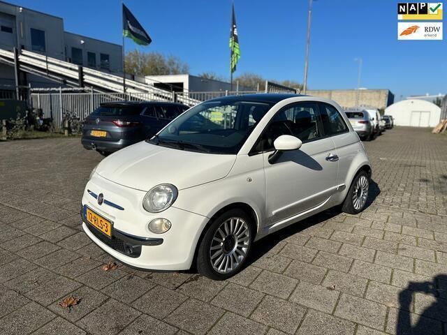 Wit Gebruikt 2011 Fiat 500 Lounge Hatchback | € 4.249 (Goede deal) - Afbeelding 1/4