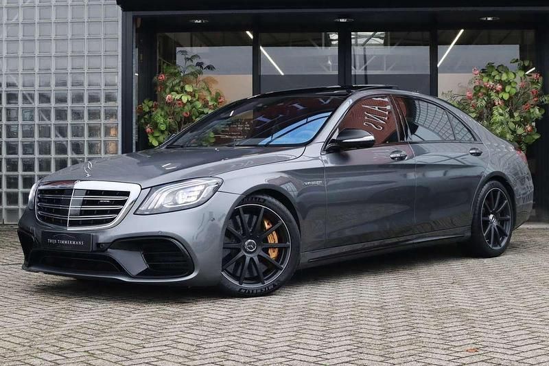 Grijs Gebruikt 2019 Mercedes S63 AMG AMG Sedan | € 89.950 (Duur) - Afbeelding 1/4