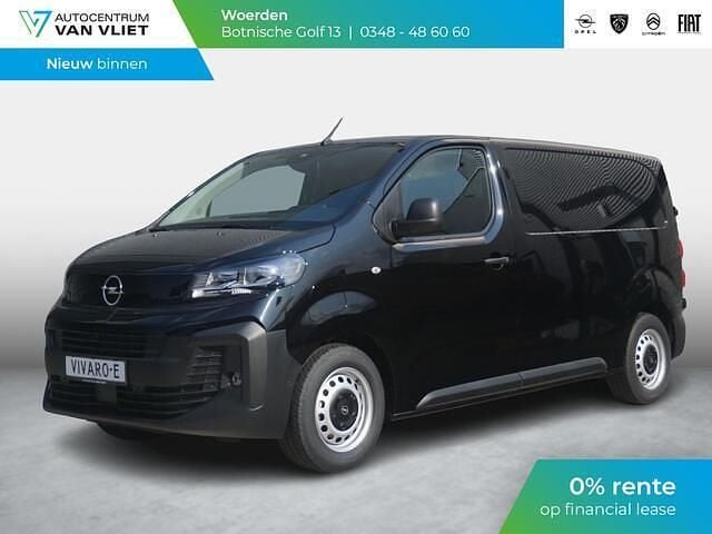 Diamond black (donker zwart) Nieuw 2025 Opel Vivaro-e Combi Comfort Van | € 39.630 (Iets duurder) - Afbeelding 1/4