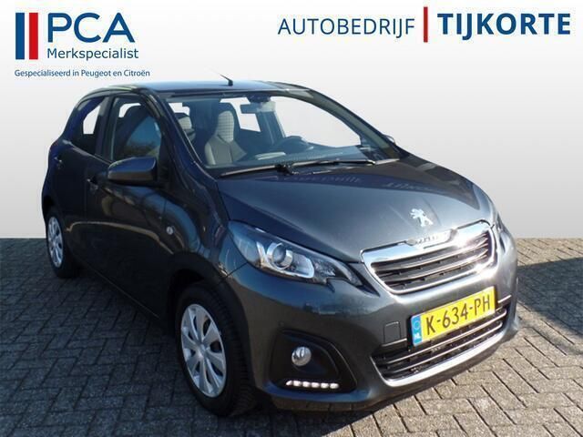 Grijs Gebruikt 2021 Peugeot 108 Active Hatchback | € 9.990 (Eerlijke prijs) - Afbeelding 1/4