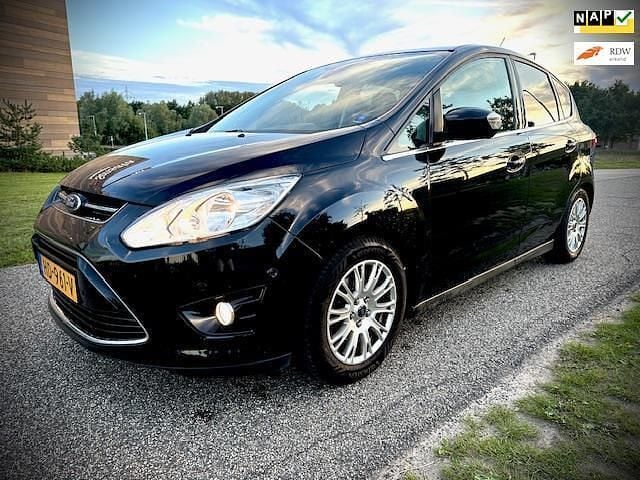 Zwart Gebruikt 2014 Ford C-MAX Titanium MPV | € 6.750 (Eerlijke prijs) - Afbeelding 1/4