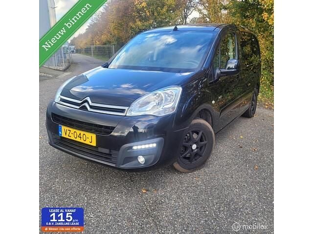 Zwart Gebruikt 2016 Citroën Berlingo Business Class Van | € 7.000 (Eerlijke prijs) - Afbeelding 1/4