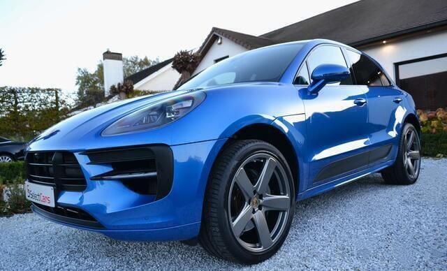 Blauw Gebruikt 2019 Porsche Macan Turbo SUV | € 53.990 - Afbeelding 1/4