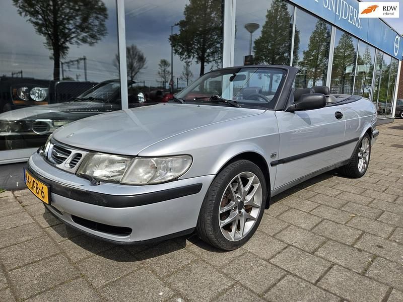 Grijs Gebruikt 1998 Saab 9-3 Cabriolet Cabriolet | € 1.350 - Afbeelding 1/4