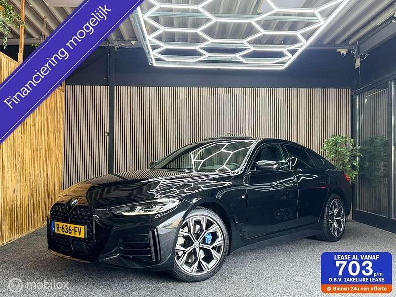 Zwart Gebruikt 2022 BMW 420 Gran Coupé Executive Coupé | € 43.900 - Afbeelding 1/4