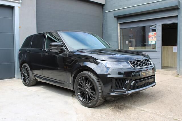 Zwart Gebruikt 2018 Land Rover Range Rover Sport S SUV | € 32.000 (Super prijs) - Afbeelding 1/4