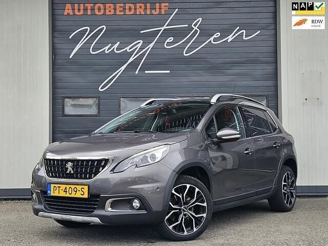 Grijs, metallic lak Gebruikt 2017 Peugeot 2008 SUV | € 5.450 (Super prijs) - Afbeelding 1/4