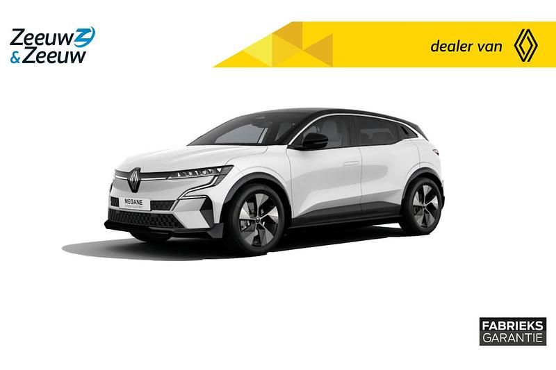 Twotone gris schiste / noir etoile Nieuw 2025 Renault Megane E-Tech Komfort Hatchback | € 36.750 (Eerlijke prijs) - Afbeelding 1/4