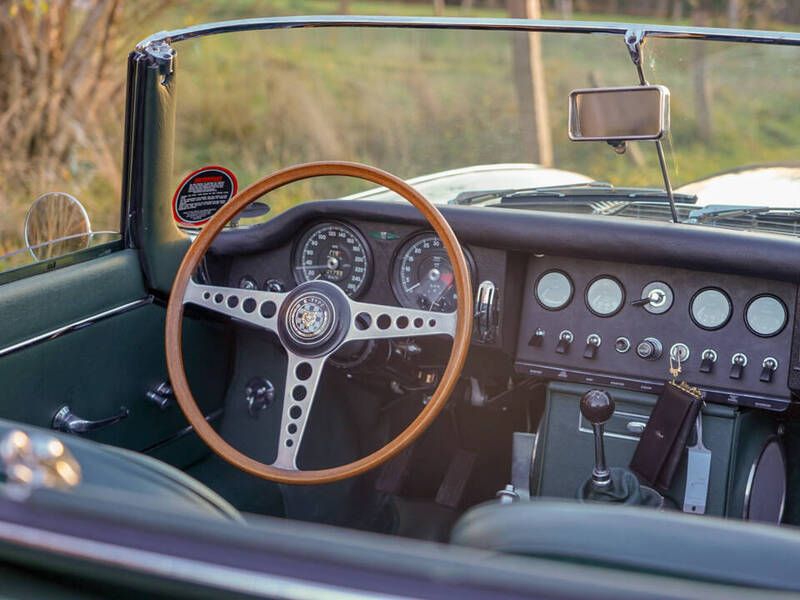 Occasion Jaguar E-Type 269 PK (197 kW) 1965 Grijs Cabriolet