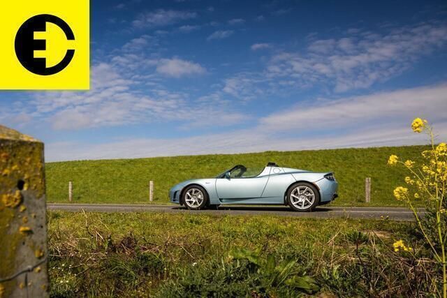 Blauw, metallic lak Gebruikt 2010 Tesla Roadster Cabriolet | € 99.950 - Afbeelding 1/4