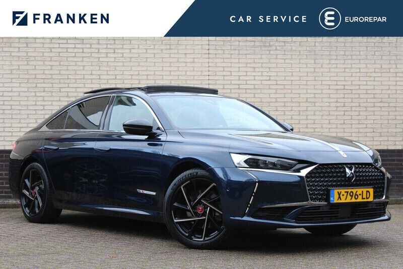 Blauw Gebruikt 2022 DS Automobiles DS9 Performance Line Plus Sedan | € 31.695 - Afbeelding 1/4