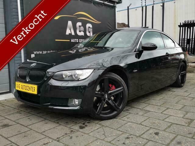 Zwart Gebruikt 2008 BMW 325 Comfort Edition Coupé | € 10.950 (Iets duurder) - Afbeelding 1/4