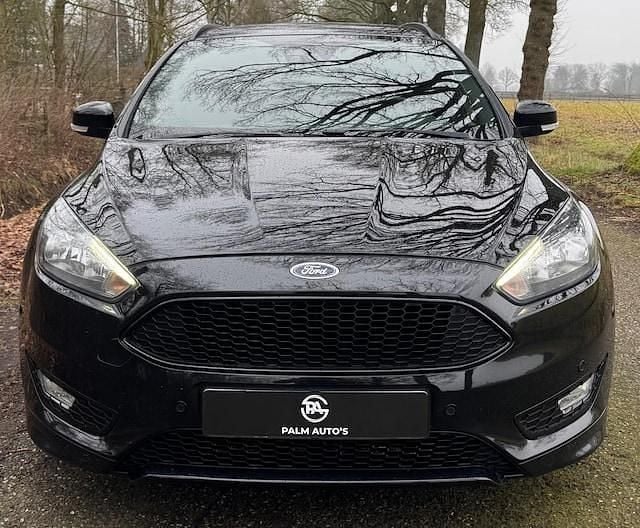 Occasion Ford Focus ST-Line 125 PK (91 kW) 2018 Zwart (metallic) Stationwagen