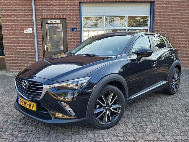 Zwart Gebruikt 2016 Mazda CX-3 SUV | € 16.750 (Eerlijke prijs) - Afbeelding 1/4