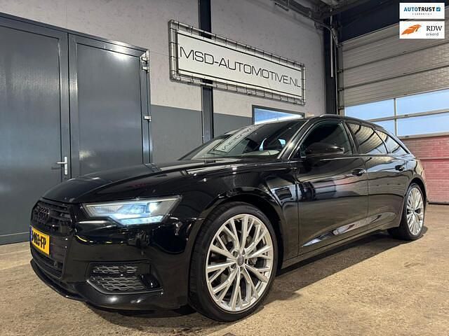 Zwart (metallic) Occasion 2019 Audi A6 S-Line Stationwagen | € 27.949 (Goede deal) - Afbeelding 1/4
