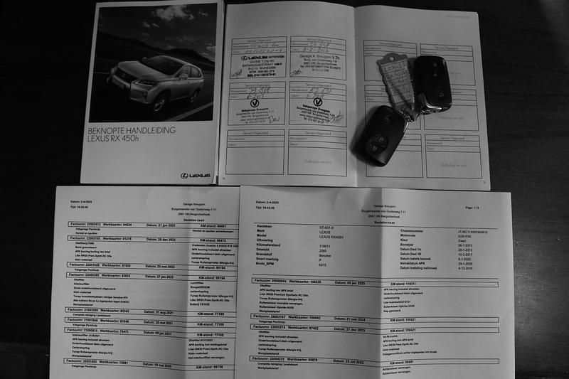 Occasion Lexus RX450h 2015 Zwart SUV