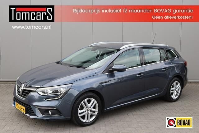 Grijs Gebruikt 2017 Renault Mégane GrandTour Zen Stationwagen | € 12.450 (Eerlijke prijs) - Afbeelding 1/3
