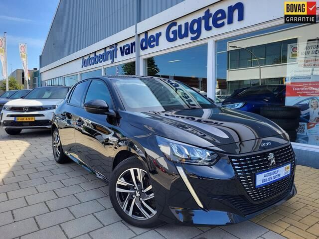 Zwart Gebruikt 2023 Peugeot 208 Allure Hatchback | € 16.950 (Goede deal) - Afbeelding 1/4