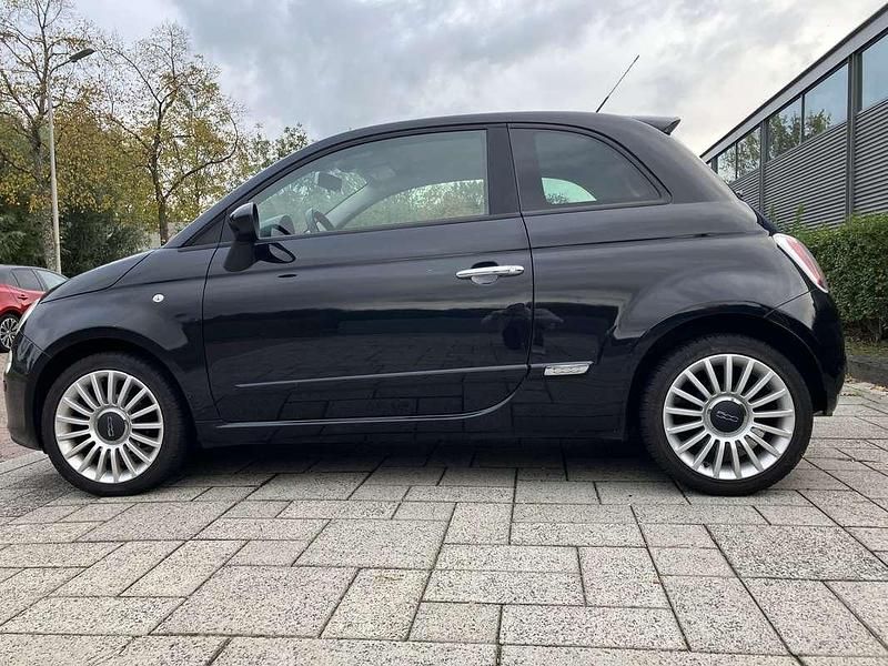 Zwart Gebruikt 2011 Fiat 500 Lounge Hatchback | € 3.750 (Goede deal) - Afbeelding 1/4