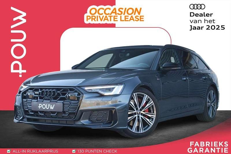Grijs Gebruikt 2024 Audi A6 Competition Stationwagen | € 57.450 (Eerlijke prijs) - Afbeelding 1/3
