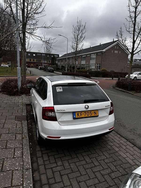 Occasion Skoda Rapid Joy 90 PK (66 kW) 2016 Wit Hatchback