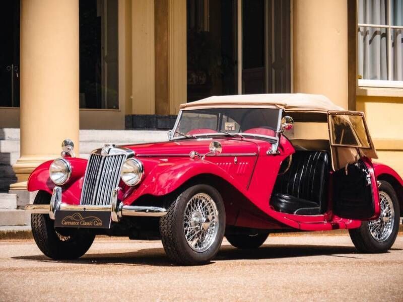 Rood Gebruikt 1955 MG TF Cabriolet | € 26.950 - Afbeelding 1/4