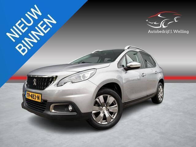 Grijs, metallic lak Gebruikt 2018 Peugeot 2008 Active SUV | € 10.490 (Eerlijke prijs) - Afbeelding 1/4