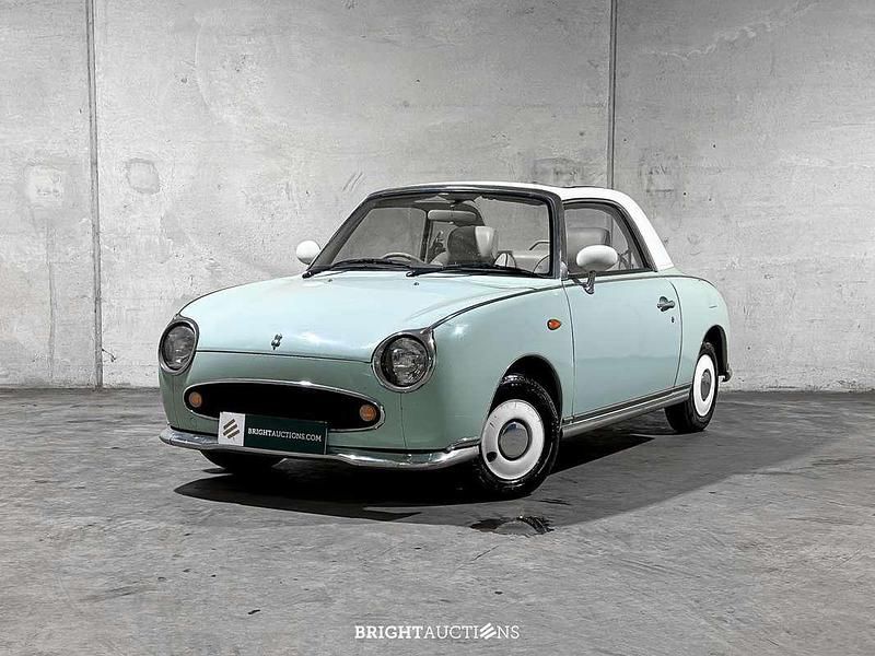 Blauw Gebruikt 1991 Nissan Figaro Cabriolet | € 5.500 - Afbeelding 1/4