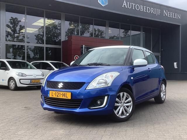 Blauw Gebruikt 2015 Suzuki Swift Comfort Hatchback | € 6.950 (Eerlijke prijs) - Afbeelding 1/4
