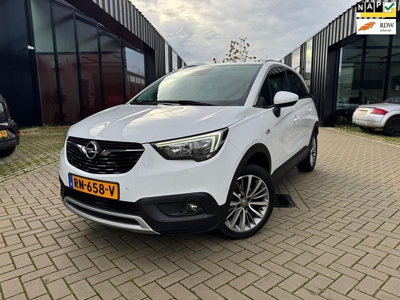 Wit Gebruikt 2018 Opel Crossland Innovation SUV | € 14.950 (Eerlijke prijs) - Afbeelding 1/4