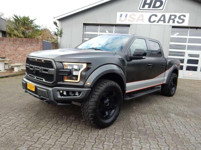 Grijs Occasion 2017 Ford F-150 Raptor Pickup | € 47.500 (Goede deal) - Afbeelding 1/4