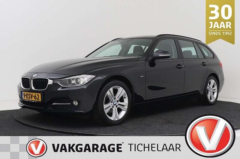 Zwart Gebruikt 2013 BMW 316 Executive Stationwagen | € 8.750 (Eerlijke prijs) - Afbeelding 1/3