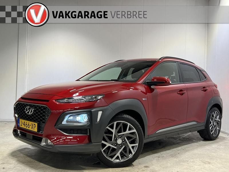 Rood Gebruikt 2021 Hyundai Kona Premium SUV | € 20.840 (Goede deal) - Afbeelding 1/4