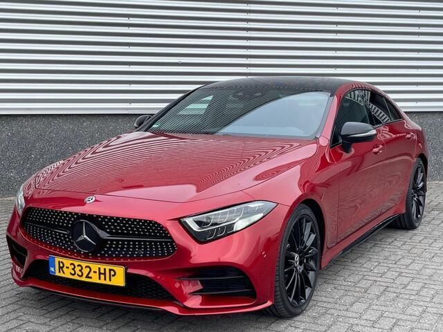 Occasion Mercedes CLS400 AMG line 340 PK (250 kW) 2018 Rood, metallic lak Sedan